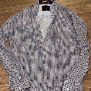 Cactus Man Patterned Button-Up Shirt